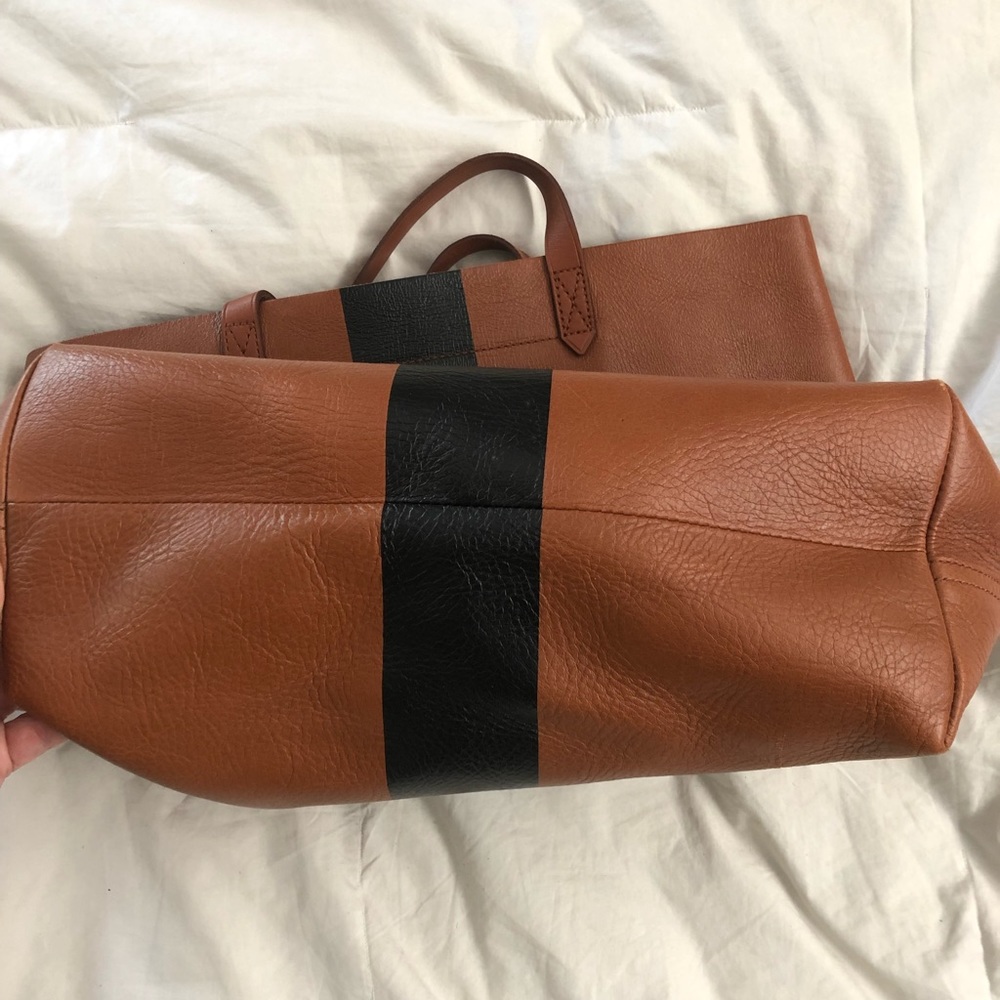 Madewell Paintstripe Transport Tote - Picture 4 of 8